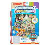 Naklejki wielokrotnego użytku z książką Psi Patrol Puffy Sticker – Jake’s Mountain Melissa and Doug