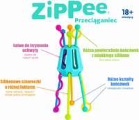 Zippee przeciąganiec Mobi – zabawki sensoryczne