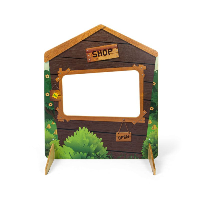 Drewniana scenka do odgrywania ról Zabawa w sklep Erzi