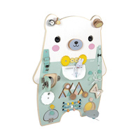 Tablica manipulacyjna dla dzieci XL 20 aktywności Miś Pure Janod