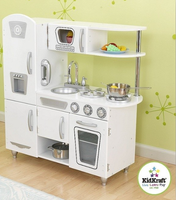 Biała kuchnia dla dzieci, drewniana. Vintage, KidKraft