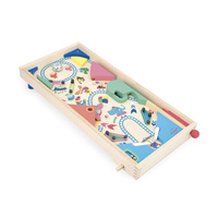 Drewniana gra zręcznościowa Pinball Applepop Janod