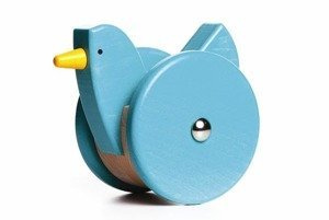 Drewniana wańka wstańka Kurczak Ron Bajo