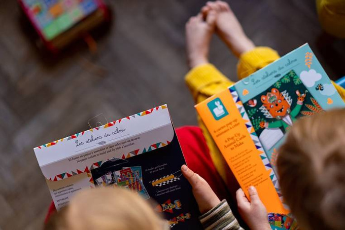 Zestaw kreatywny Przestrzenne kartki pop-up 3D Zwierzęta 6+ Janod