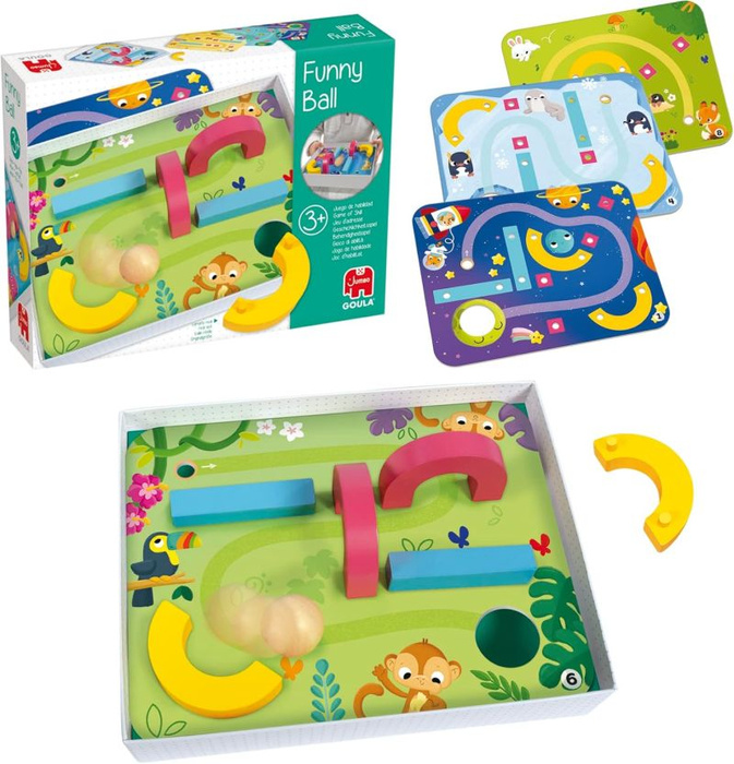 Przedszkolna gra edukacyjna Funny ball Goula