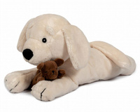 Piesek maskotka 37 cm ze szczeniakami Astrup