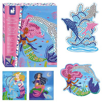 Zestaw kreatywny Mozaika Delfiny i syreny +7 Janod