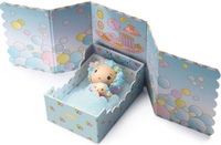 Zestaw minipokoik Blue w magnetycznym pudełku Tinyly Djeco