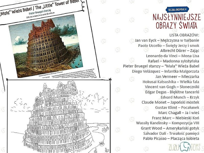 Najsłynniejsze obrazy świata, Zuzu Toys