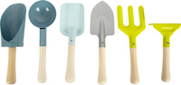 Zestaw narzędzi ogrodowych dla dzieci błękitne Small Foot 