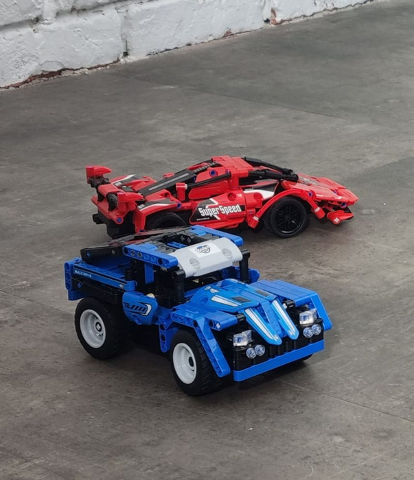 Samochód sportowy zdalne sterowanie samodzielny montaż Buki