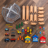 Drewniana kolejka górska dla dzieci na stoliku Rocky Mountain KidKraft 