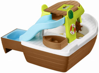 Statek wycieczkowy jacht ze zjeżdżalnią Klorofil