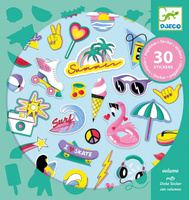 Naklejki wypukłe Kalifornia Djeco 