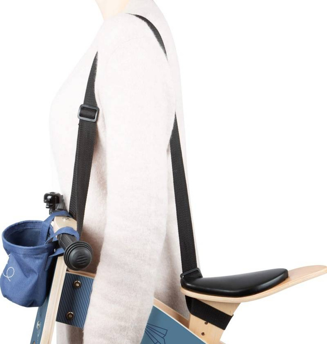 Drewniany rowerek biegowy Samolot z origami Small Foot