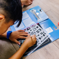 Wydrapywanka zdrapywanka z książką Psi Patrol Scratch Art Pad – Skye Melissa and Doug