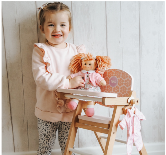 Lalka dla dziewczyn. Paulinka, 30 cm, Bigjigs Toys