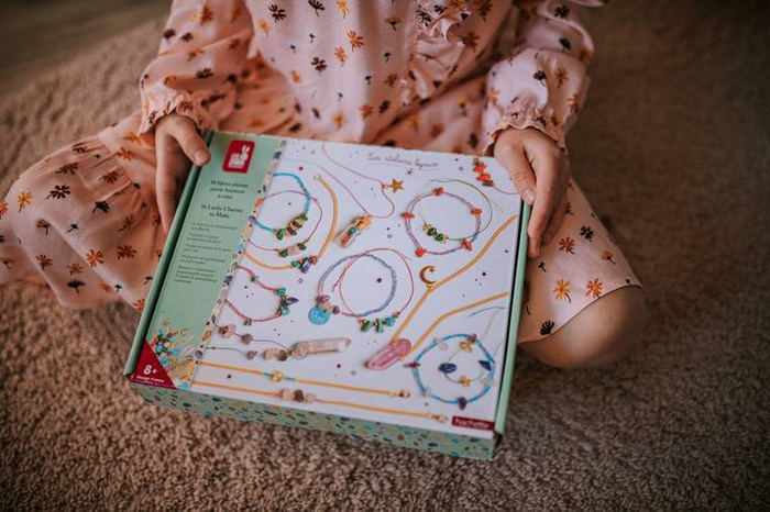 Zestaw do tworzenia biżuterii z kamieniami przynoszącymi szczęście Janod