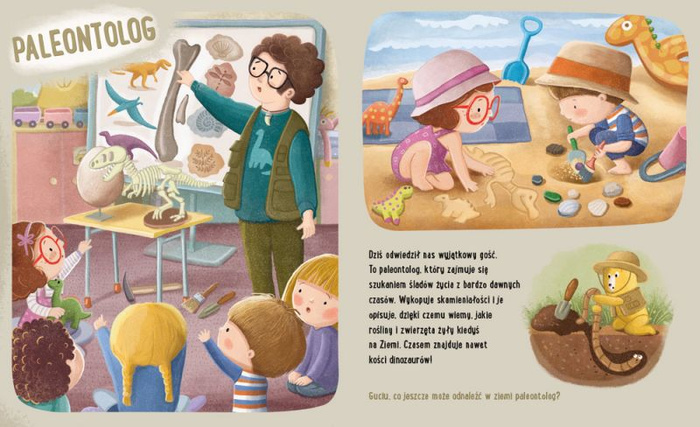 Feluś i Gucio poznają zawody Nasza Księgarnia