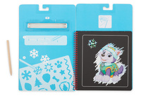 Wydrapywanka zdrapywanka z książką Psi Patrol Scratch Art Pad – Skye Melissa and Doug