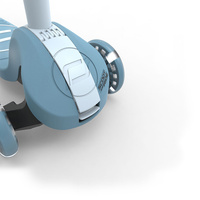 SCOOTANDRIDE Highwaykick 3S Hulajnoga z systemem sterowania 2w1 i kółkami LED składana 3+ Steel