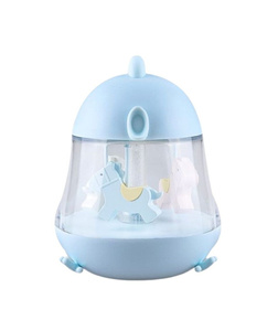Kurczaczek Lampka LED z pozytywką niebieska Rabbit & Friends