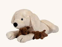 Piesek maskotka 37 cm ze szczeniakami Astrup