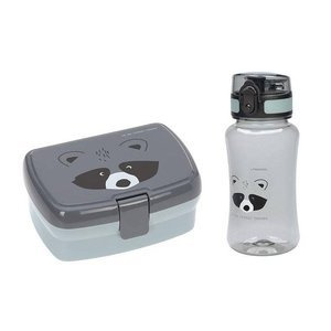 Zestaw na lunch Lunchbox + Tritanowa butelka - bidon 460 ml About Friends Szop Lassig