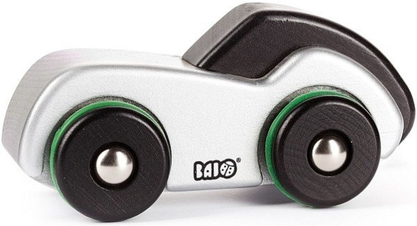 Drewniany samochód. Vintage sport, Bajo