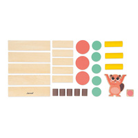 Zestaw 4 zabawek edukacyjnych Box 36 m-cy Janod