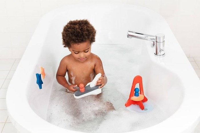 Zestaw puzzli piankowych do kąpieli 3D Quutopia Wyprawa na księżyc Quut