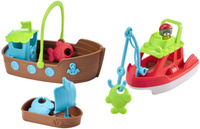 Zabawkowy kuter rybacki 3 w 1 Klorofil, statek i figurka