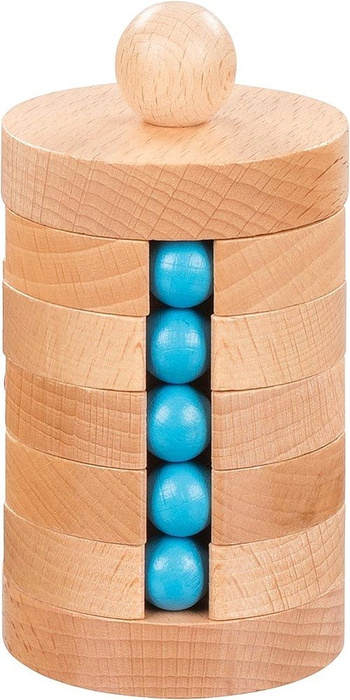 Drewniana gra zręcznościowa Uporządkuj kolor Goki