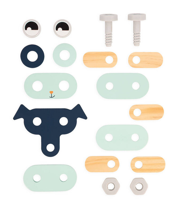 Drewniane zwierzątka do składania Brico'Kids Janod