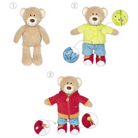 Pluszowy miś do nauki ubierania Teddy Brommel Goki