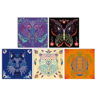 Zestaw kreatywny String Art Zwierzęta 8+, Janod