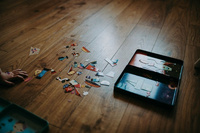 Magnetyczna układanka Rakiety kosmiczne Mudpuppy