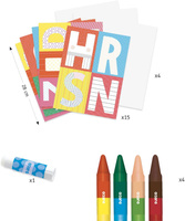 Edukacyjny zestaw kreatywny Świat literek Djeco