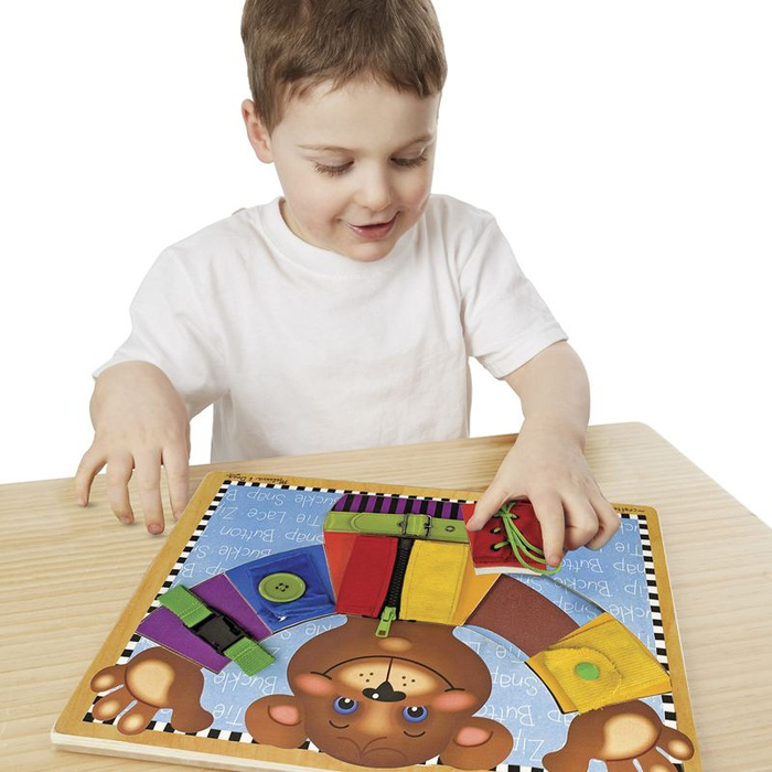 Tablica aktywności Ubierz misia Melissa and Doug