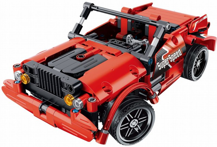 Samochód sportowy zdalne sterowanie samodzielny montaż Buki