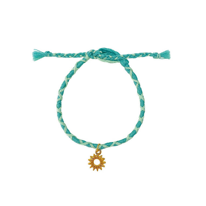 Zestaw kreatywny robienie biżuterii Tęczowe bransoletki 30 szt. Janod