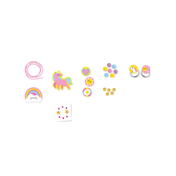 Zestaw kreatywny robienie biżuterii Tęczowa kraina Janod