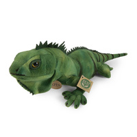 Maskotka dla dzieci iguana zielona 70 cm Rappa