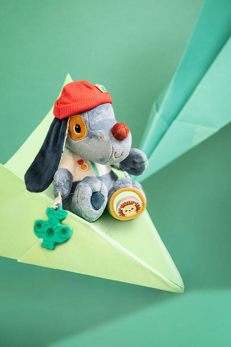 Przytulanka aktywizująca wielofunkcyjna Piesek Jules Lilliputiens