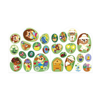 Książeczka z naklejkami Ogród Janod