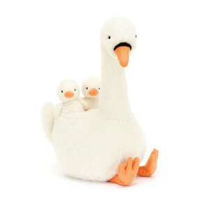 Łabędź z Maleństwami 39 cm Jellycat
