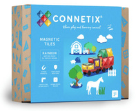 Klocki magnetyczne Connetix Rainbow Motion Pack 24 el 