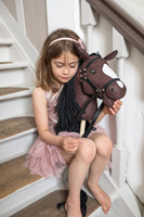 Hobby Horse Koń na kiju Astrup brązowy