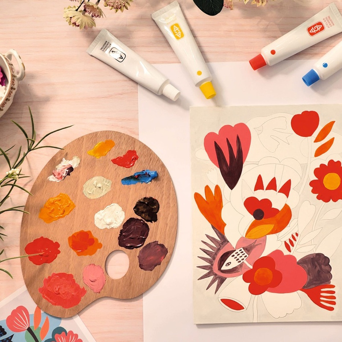 Djeco Atelier Grands Augustins Zestaw artystyczny dla dorosłych Mieszanie kolorów Atelier 23