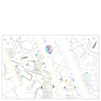 Plakaty-kolorowanki Kosmos Meri Meri